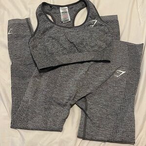 Grey Gymshark Vital set